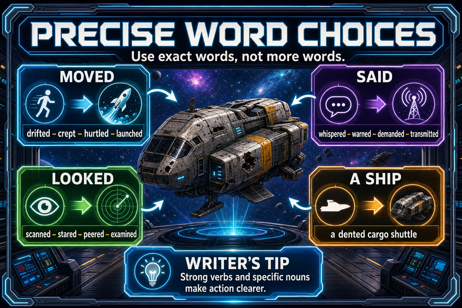 Precise Word Choices